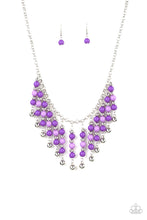 Load image into Gallery viewer, Paparazzi Your SUNDAES Best - Purple - Necklace &amp; Earrings - $5 Jewelry with Ashley Swint
