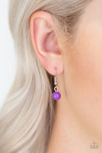Load image into Gallery viewer, Paparazzi Your SUNDAES Best - Purple - Necklace &amp; Earrings - $5 Jewelry with Ashley Swint