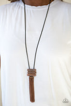 Load image into Gallery viewer, Paparazzi All About ALTITUDE - Copper - Necklace &amp; Earrings - $5 Jewelry With Ashley Swint