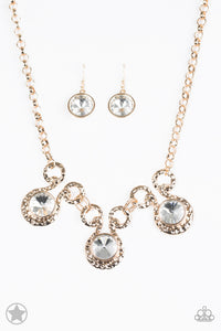 PAPARAZZI Hypnotized - Gold - $5 Jewelry with Ashley Swint