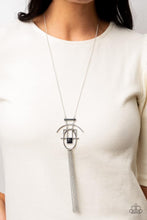 Load image into Gallery viewer, Paparazzi Eco Echoes - black - Necklace &amp; Earrings