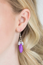 Load image into Gallery viewer, Paparazzi Bead Binge - Purple Beads - Necklace and matching Earrings - $5 Jewelry With Ashley Swint