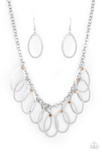 Load image into Gallery viewer, Paparazzi Double OVAL-time - Brown Topaz Rhinestones - Necklace &amp; Earrings - $5 Jewelry with Ashley Swint