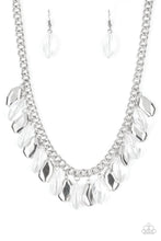 Load image into Gallery viewer, Paparazzi Fringe Fabulous - White - Necklace and matching Earrings - $5 Jewelry with Ashley Swint