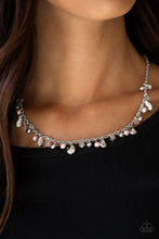Load image into Gallery viewer, Paparazzi Spring Sophistication - Pink Pearls - Silver Necklace &amp; Earrings - $5 Jewelry With Ashley Swint
