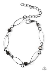 Paparazzi Accessories - The Right Time - Black Bracelet