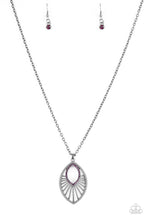 Load image into Gallery viewer, Paparazzi Court Couture - Purple Rhinestones - Necklace and matching Earrings - $5 Jewelry With Ashley Swint