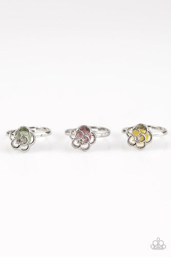 Paparazzi Starlet Shimmer Girls Rings  - 10 - Pastel Flowers - Vintage! - $5 Jewelry With Ashley Swint