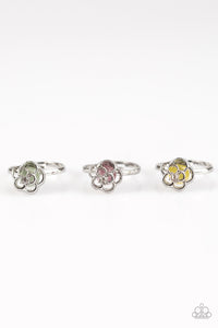 Paparazzi Starlet Shimmer Girls Rings  - 10 - Pastel Flowers - Vintage! - $5 Jewelry With Ashley Swint