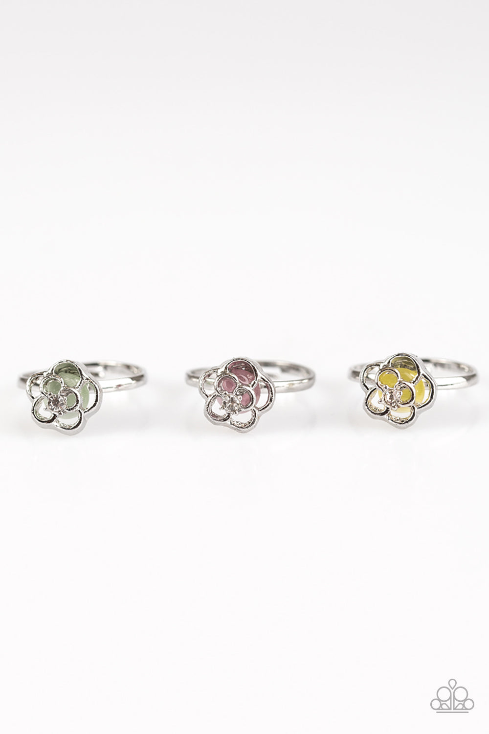 Paparazzi Starlet Shimmer Girls Rings  - 10 - Pastel Flowers - Vintage! - $5 Jewelry With Ashley Swint