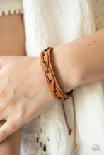 Load image into Gallery viewer, Paparazzi Macho Mystery - Brown - Bracelet