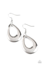 Load image into Gallery viewer, Paparazzi All Allure, All The Time - Silver - Earrings