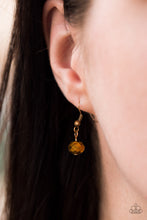 Load image into Gallery viewer, Paparazzi Fashion Show Fabulous - Copper - Coppery Crystal Beads - Necklace &amp; Earrings - $5 Jewelry With Ashley Swint