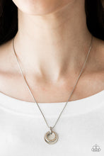Load image into Gallery viewer, Paparazzi Front and CENTERED - Brown - Silver Necklace &amp; Earrings - $5 Jewelry With Ashley Swint