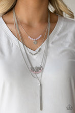 Load image into Gallery viewer, Paparazzi Malibu Mixer - Pink Necklace and matching Earrings - 2018 Summer Party Pack Exclusive - $5 Jewelry With Ashley Swint