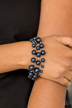 Load image into Gallery viewer, Paparazzi Until The End Of TIMELESS - Blue Pearls - Bracelet - $5 Jewelry With Ashley Swint