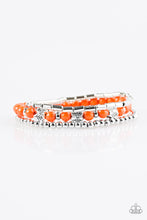 Load image into Gallery viewer, Paparazzi What A TREE-t! - Orange - Set of 3 Stretchy Bracelets - $5 Jewelry With Ashley Swint