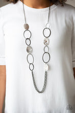 Load image into Gallery viewer, Paparazzi Kaleidoscope Coasts - Black - Necklace &amp; Earrings