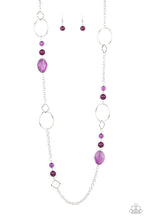Load image into Gallery viewer, Paparazzi Very Visionary - Purple - Necklace &amp; Earrings