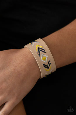 Cliff Glyphs - Yellow - $5 Jewelry with Ashley Swint