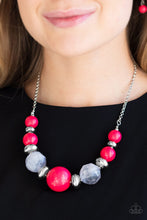 Load image into Gallery viewer, Paparazzi Daytime Drama - Pink Beads - Necklace &amp; Earrings - $5 Jewelry with Ashley Swint