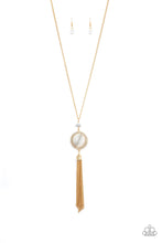 Load image into Gallery viewer, PRE-ORDER - Paparazzi Sparkling Spectacle - Gold - Necklace &amp; Earrings - $5 Jewelry with Ashley Swint