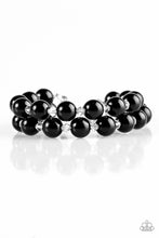 Load image into Gallery viewer, Paparazzi BALLROOM and Board - Black Bracelet - $5 Jewelry With Ashley Swint
