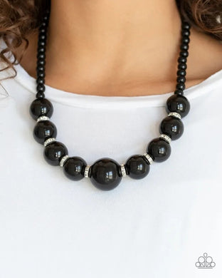 Paparazzi SoHo Socialite - Black - Necklace & Earrings
