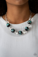 Load image into Gallery viewer, Paparazzi Torrid Tide - Blue - Necklace and matching Earrings - $5 Jewelry with Ashley Swint
