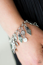 Load image into Gallery viewer, Paparazzi Triassic Trade Route - Black Stone - Silver Bracelet - $5 Jewelry with Ashley Swint