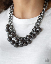 Load image into Gallery viewer, Paparazzi Get Off My Runway - Black - Necklace &amp; Earrings