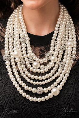 The Courtney Paparazzi Zi Collection 2022 Pearl Necklace & Earrings