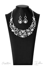 Load image into Gallery viewer, The Jennifer 2022 Paparazzi Zi Collection - Silver Necklace &amp; Earrings