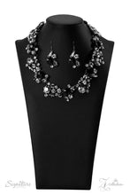 Load image into Gallery viewer, The Kim 2022 Paparazzi Zi Collection - Gunmetal Necklace &amp; Earrings
