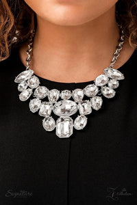 The Tasha 2022 Paparazzi Zi Collection - Silver Necklace & Earrings