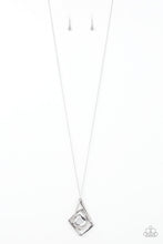 Load image into Gallery viewer, Paparazzi A MODERN Citizen - White - Necklace &amp; Earrings - $5 Jewelry with Ashley Swint