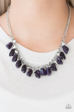 Rocky Shores - Purple - $5 Jewelry With Ashley Swint