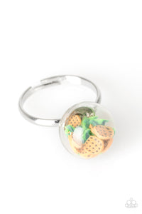 Paparazzi Starlet Shimmer Rings - 10 - Confetti - Fruits - Strawberry, Grape, Pineapple, Orange - $5 Jewelry With Ashley Swint