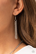 Load image into Gallery viewer, Paparazzi Artificial Animal - PURPLE - Metallic Scale Print - Leather Gold Teardrop - Necklace &amp; Earrings - $5 Jewelry with Ashley Swint