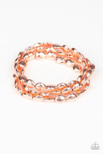 Load image into Gallery viewer, Paparazzi Basic Bliss - Copper - Set of 3 Stretchy Band Bracelets - $5 Jewelry with Ashley Swint