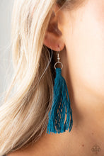 Load image into Gallery viewer, Paparazzi Between You and MACRAME - Blue - Necklace &amp; Earrings - $5 Jewelry with Ashley Swint