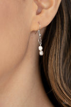 Load image into Gallery viewer, Paparazzi Brush It Off - SILVER - Gray Cording - Necklace &amp; Earrings - $5 Jewelry with Ashley Swint
