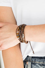 Load image into Gallery viewer, Paparazzi Carefree Camper - Brown - $5 Jewelry With Ashley Swint