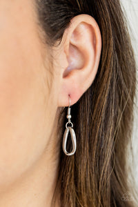 Paparazzi Classic Convergence - Silver - Copper and Gold Pendant - Necklace & Earrings - $5 Jewelry with Ashley Swint