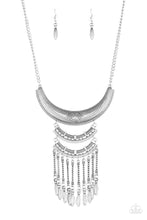 Load image into Gallery viewer, Paparazzi Eastern Empress - Silver - Necklace &amp; Earrings - $5 Jewelry with Ashley Swint