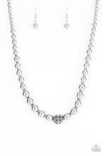 Load image into Gallery viewer, Paparazzi High-Stakes FAME - Silver - Necklace &amp; Earrings - $5 Jewelry with Ashley Swint