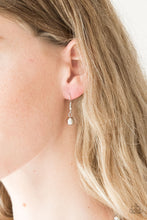Load image into Gallery viewer, Paparazzi High-Stakes FAME - Silver - Necklace &amp; Earrings - $5 Jewelry with Ashley Swint