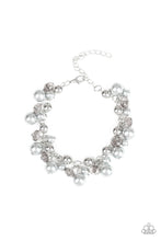 Load image into Gallery viewer, Paparazzi Kensington Kiss - Silver Pearls - Bracelet - $5 Jewelry with Ashley Swint