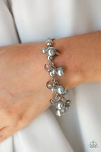 Load image into Gallery viewer, Paparazzi Kensington Kiss - Silver Pearls - Bracelet - $5 Jewelry with Ashley Swint