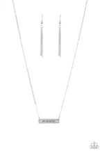 Load image into Gallery viewer, Paparazzi Love One Another - Silver - &quot;Love One Another&quot; Inspirational Necklace and matching Earrings - $5 Jewelry With Ashley Swint